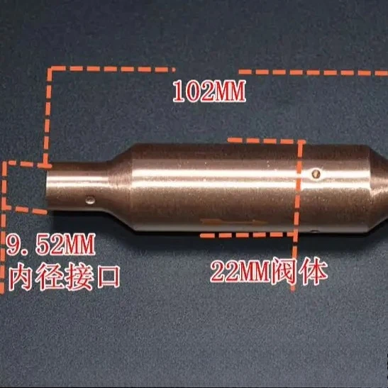 

Central air conditioning copper check valve refrigeration unit heat pump accessories diaphragm type one-way valve 6-42MM