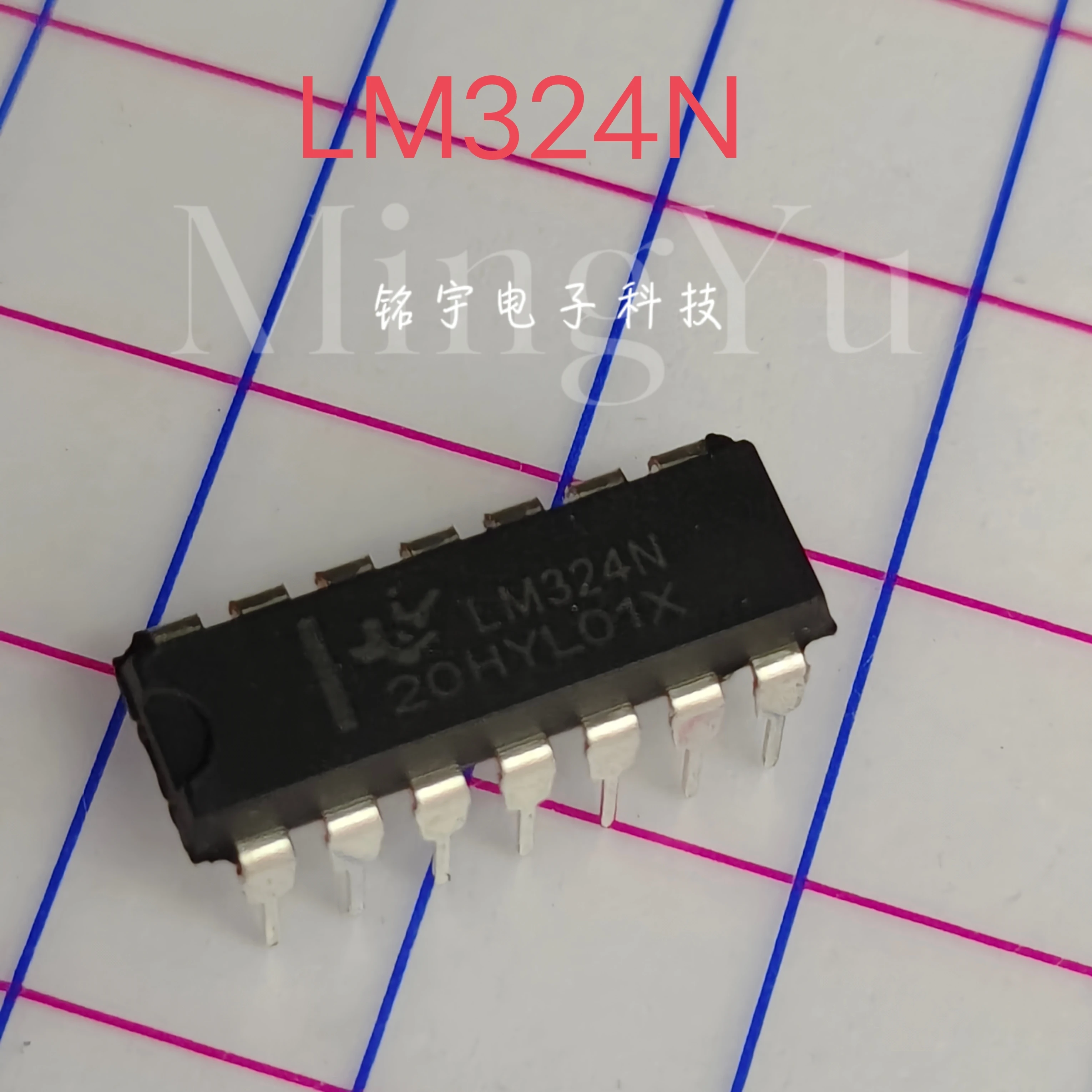 1-10PCS LM324 LM324N brand new Original and authentic products encapsulation:DIP14
