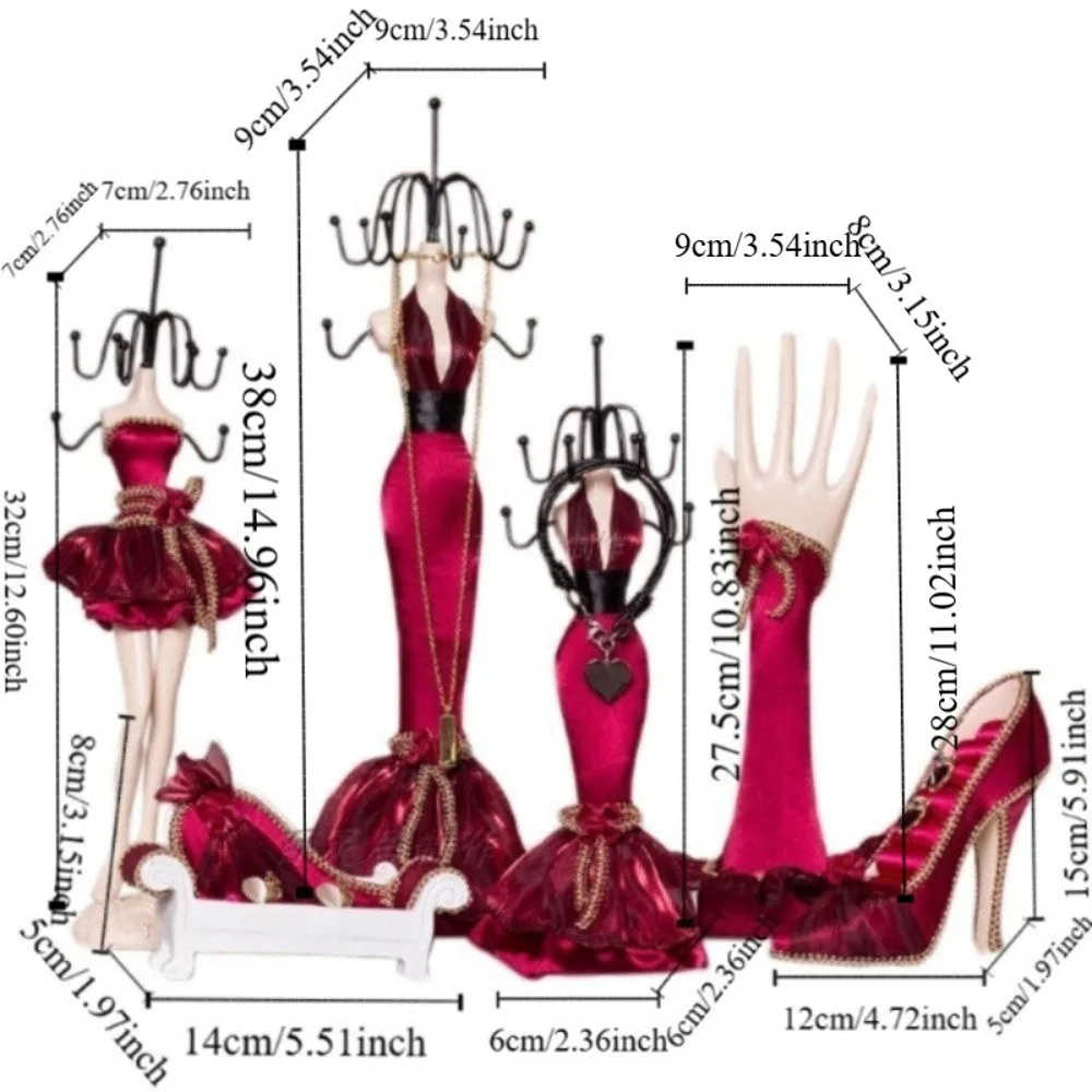 أريكة قلادة عارضة أزياء عرض موقف أحذية عالية الكعب الفاخرة عالية الكعب مجوهرات رف شاشة مقوس دانتيل