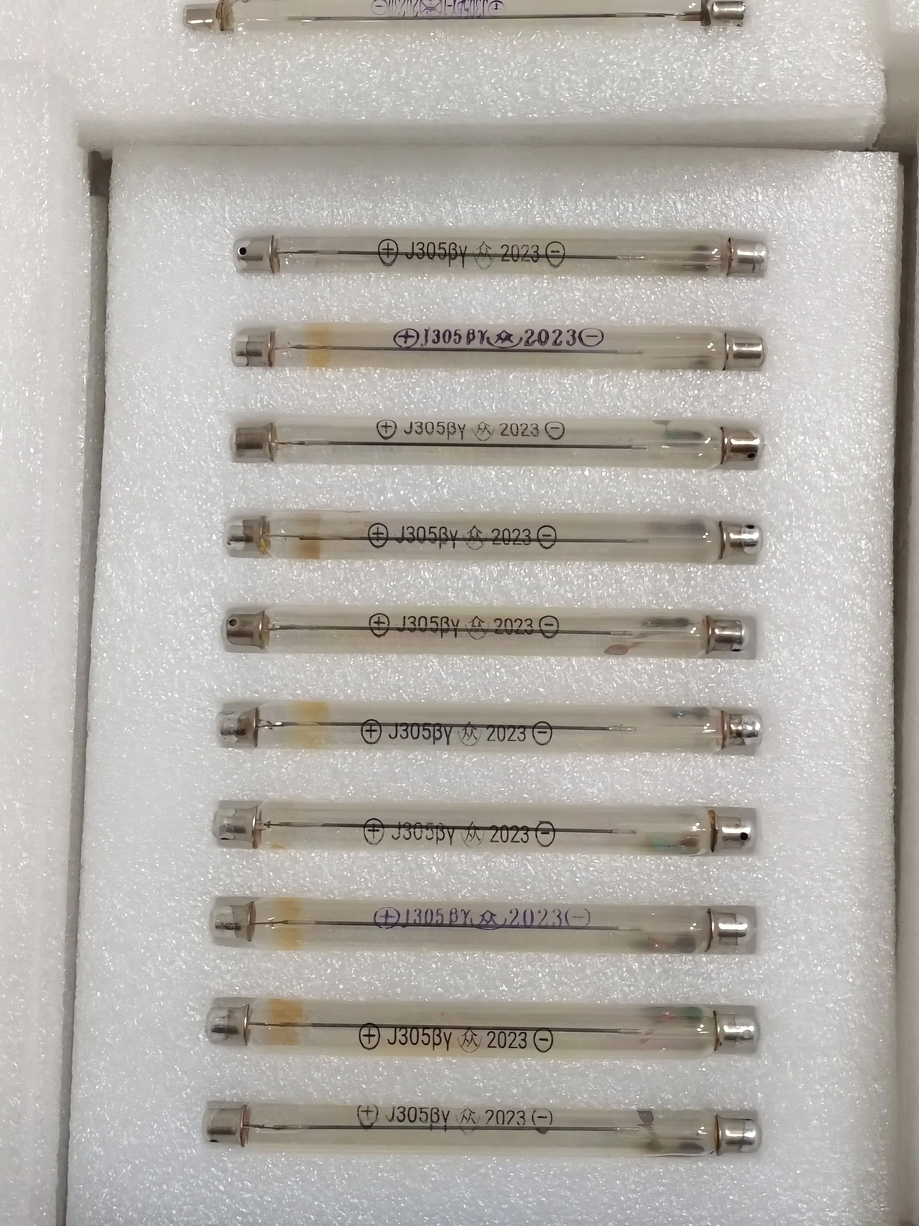 10 個 J305 ガイガー管 DIY