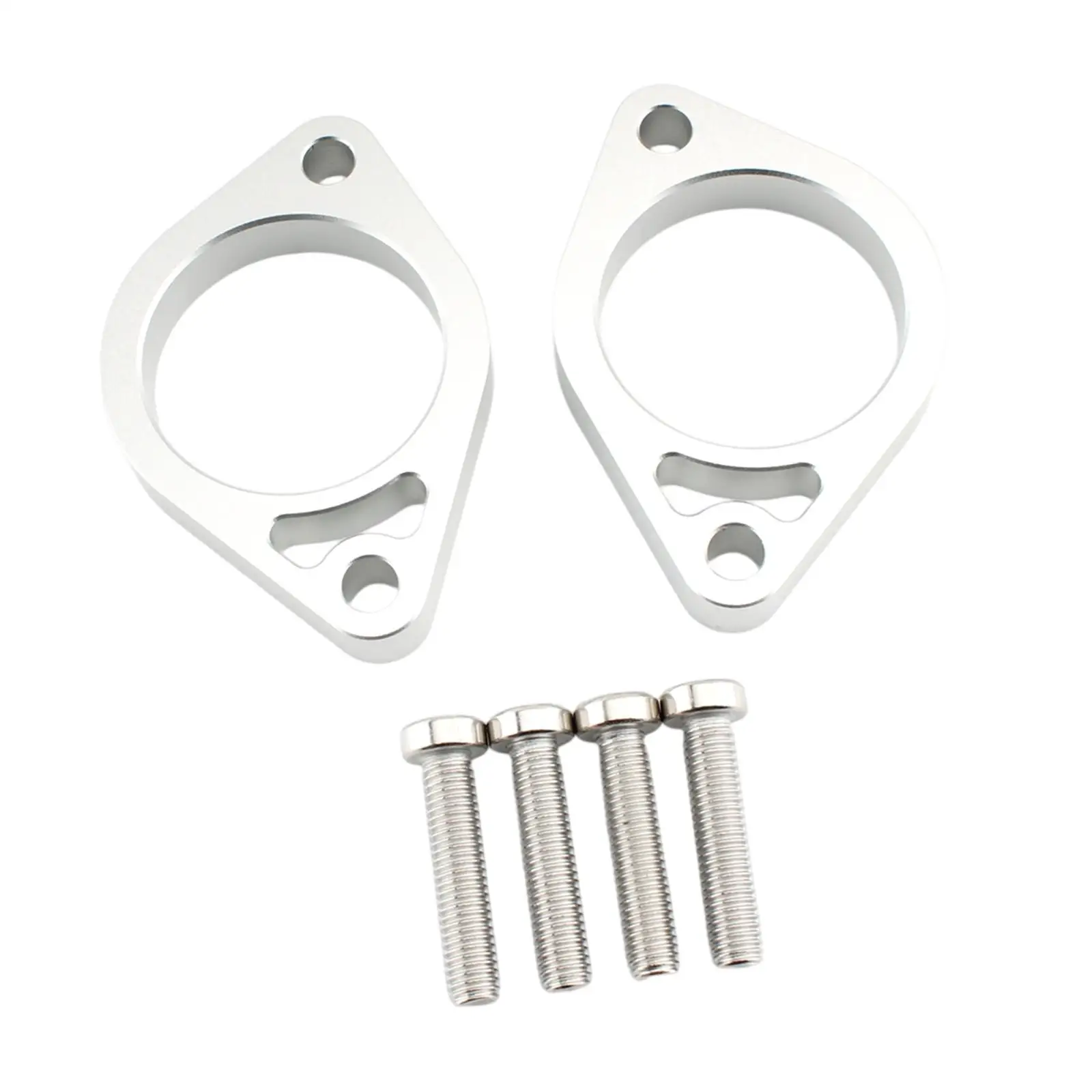 

2x Motorcycle Handlebar Riser Lifting Motorbike Parts Aluminum Bar Brackets