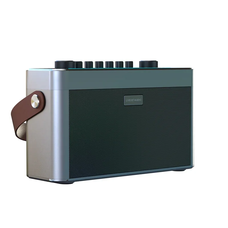 

YYHC-Portable sound card Bluetooth speaker Outdoor karaoke microphone audio wireless mobile phone on-site sound card in one