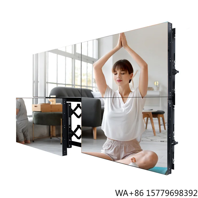 

HD LCD Video Wall 46/49/55 Inch Seamless 3.5mm 2x3/3x3 Splicing Screen Commercial Advertising Bezel Display