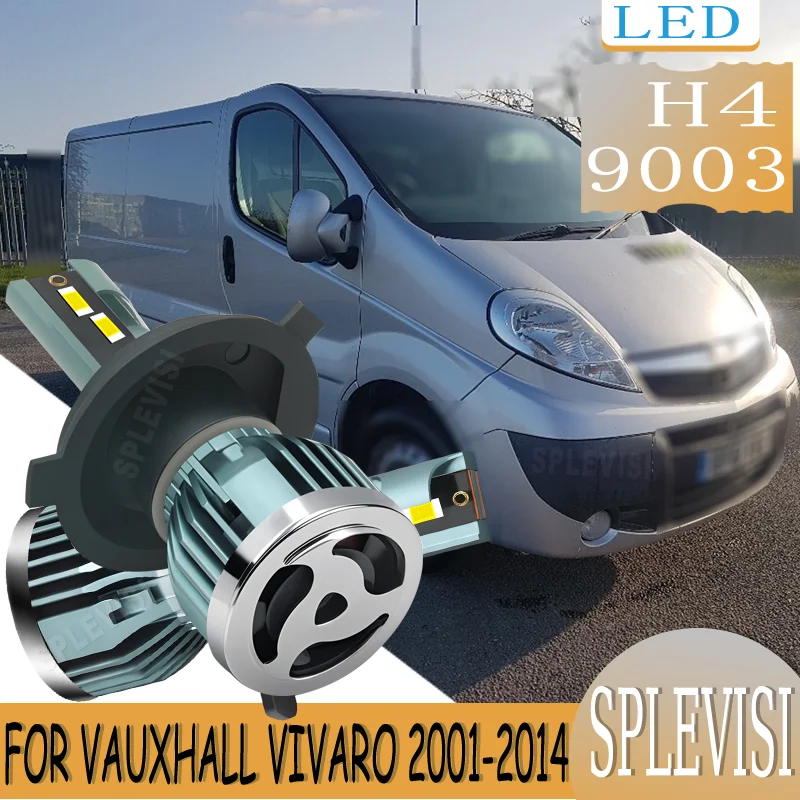 

No Tools Required waterproof LED High Low Beam Headlight Bulb For Vauxhall Vivaro 2001 2002 2003 2004 2005 2006 2007 2008-2014