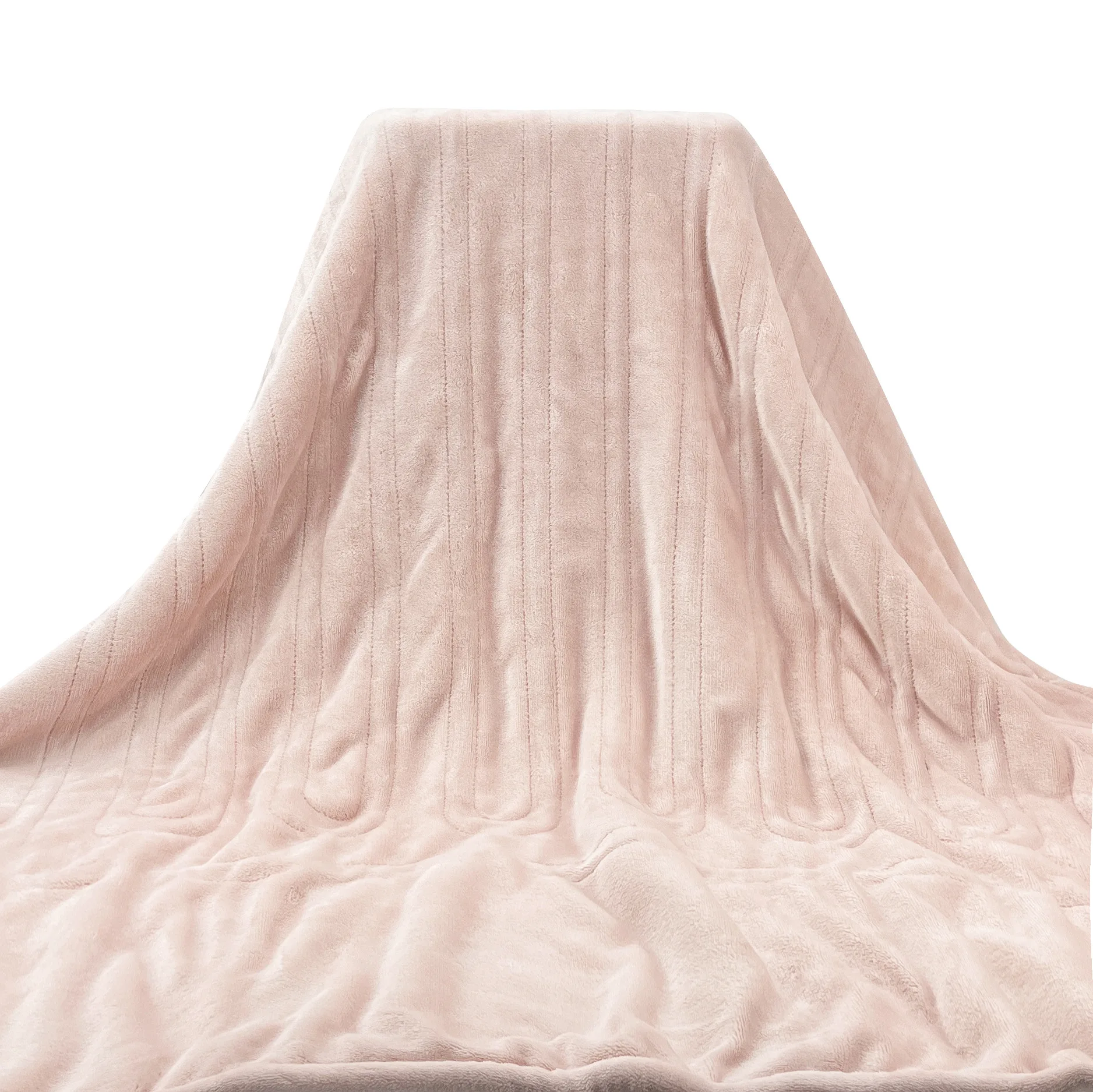 

130x150cm Sherpa electric blanket for body warming and heating, flannel blanket for single and double use