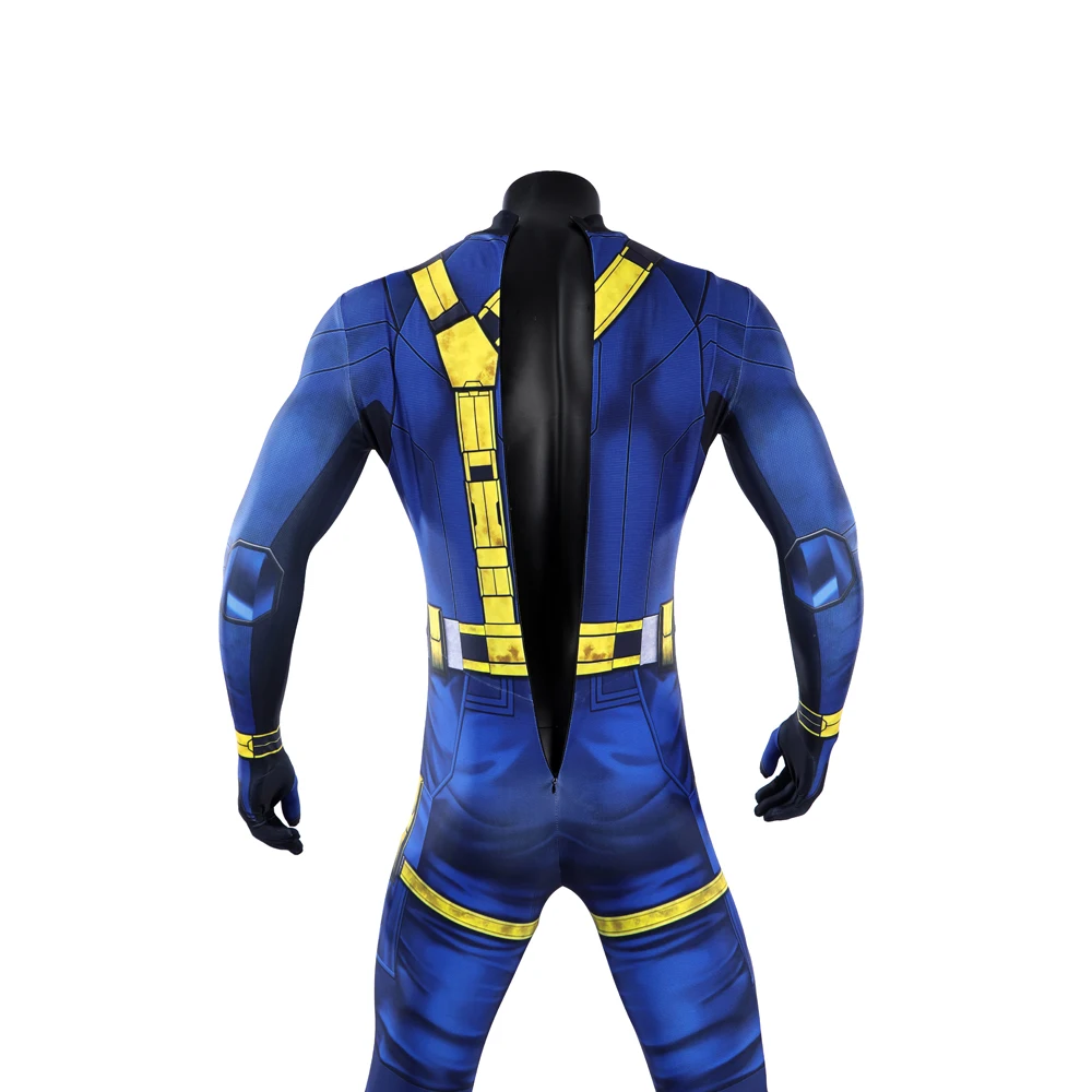 Superhero Scott Summers Cosplay Jumpsuit 3D Printing Costume Halloween Carnival Party Suit view 4