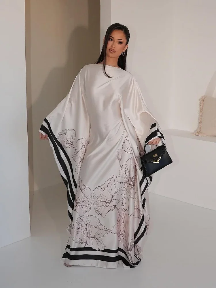 Di lusso Kebaya Musulmano Abaya Damen Dubai Lusso Caftano Abiti Africani per Le Donne Turchia Islam Caftano Marocain Robe Femme Musulman