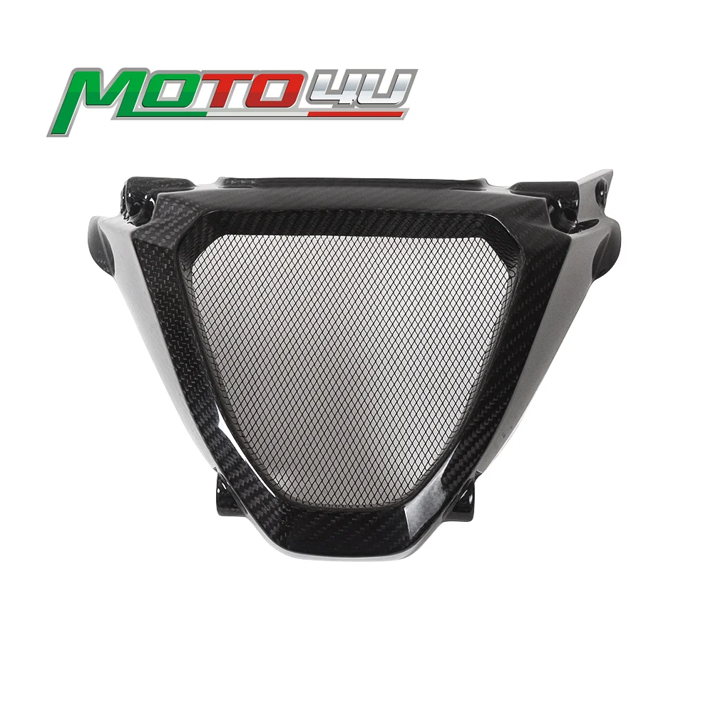 

For Aprilia RS660 2021 2022 2023 100% Carbon Fiber Belly Pan Front Spoiler Radiator Chin Cover Fairing Lower Front Fairing Tip