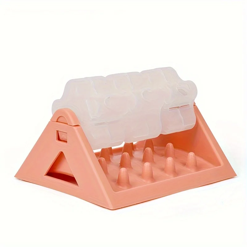 Jouet interactif distributeur de nourriture pour chien – Mangeoire puzzle avec conception anti-fuite, conception d'alimentation lente et matériau PP durable pour chiens