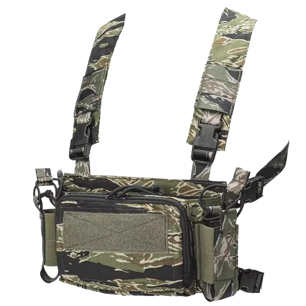 World War II Tactical Chest Hanging Vietnam Tabby Stripe Classic Color Matching Kit Multi-function Appliance Combination