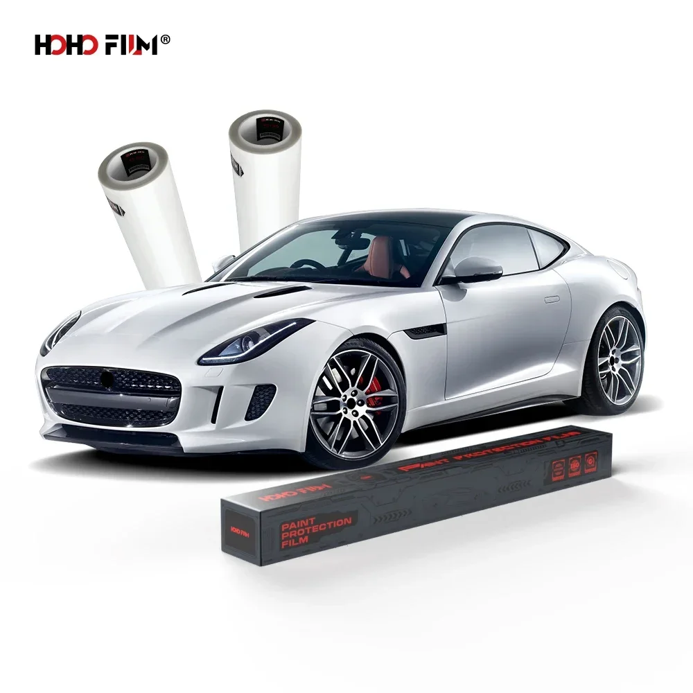 HOHOFILM Pabrik Grosir Film Pelindung Cat Self Healing Anti Gores untuk Mobil dengan Garansi 10 Tahun Tanpa Menguning TPU PPF