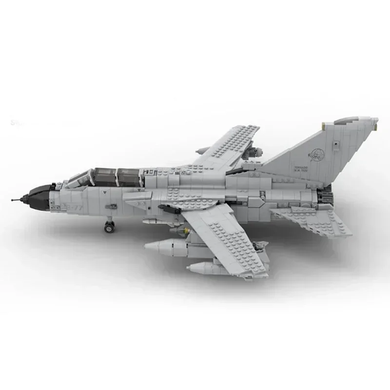 Moc Bouwstenen Militair Model Panavia Tornado Ecr Jager Technologie Modulaire Blokken Geschenken Kerstspeelgoed Diy Sets Assemblage