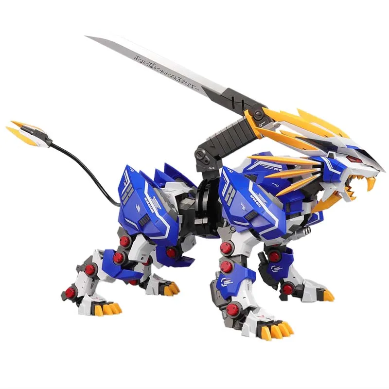 Anime ZA Model 1/72 Mechanical beast TUSKS LION SF95-001 Murasame Liger Action Figure assaultshr hot kids toys collectibles gift