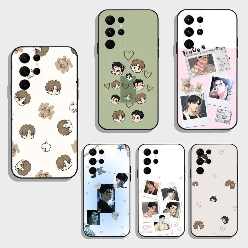 G-Joo-Jaekyung Jinx Phone Case For Samsung S26,S25,S24,S23,S22,S21,S20,Ultra,Plus,FE Black Soft Cover