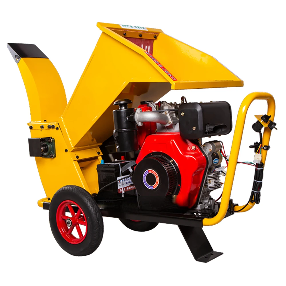 Electric StEngine Wood Chipper Shredder,Chipping Shredding Branch Chipper Machine