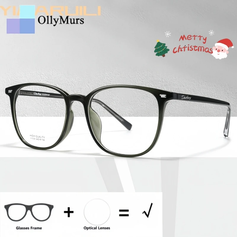 

KIZN Ретро овальные оптические очки по рецепту для мужчин и женщин фотохромные анти-синие лучи близорукость дальнозоркость прогрессивные очки