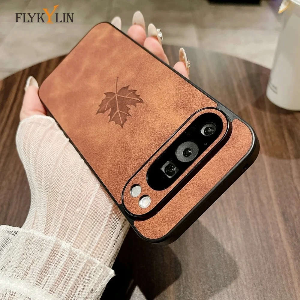 Роскошный матовый чехол для телефона Cortex Tree Leaf для Google Pixel 10 Proxl 9 8 7 Pro XL A 9A 8A 9Pro 8Pro 7Pro, чехлы-бамперы, задняя крышка