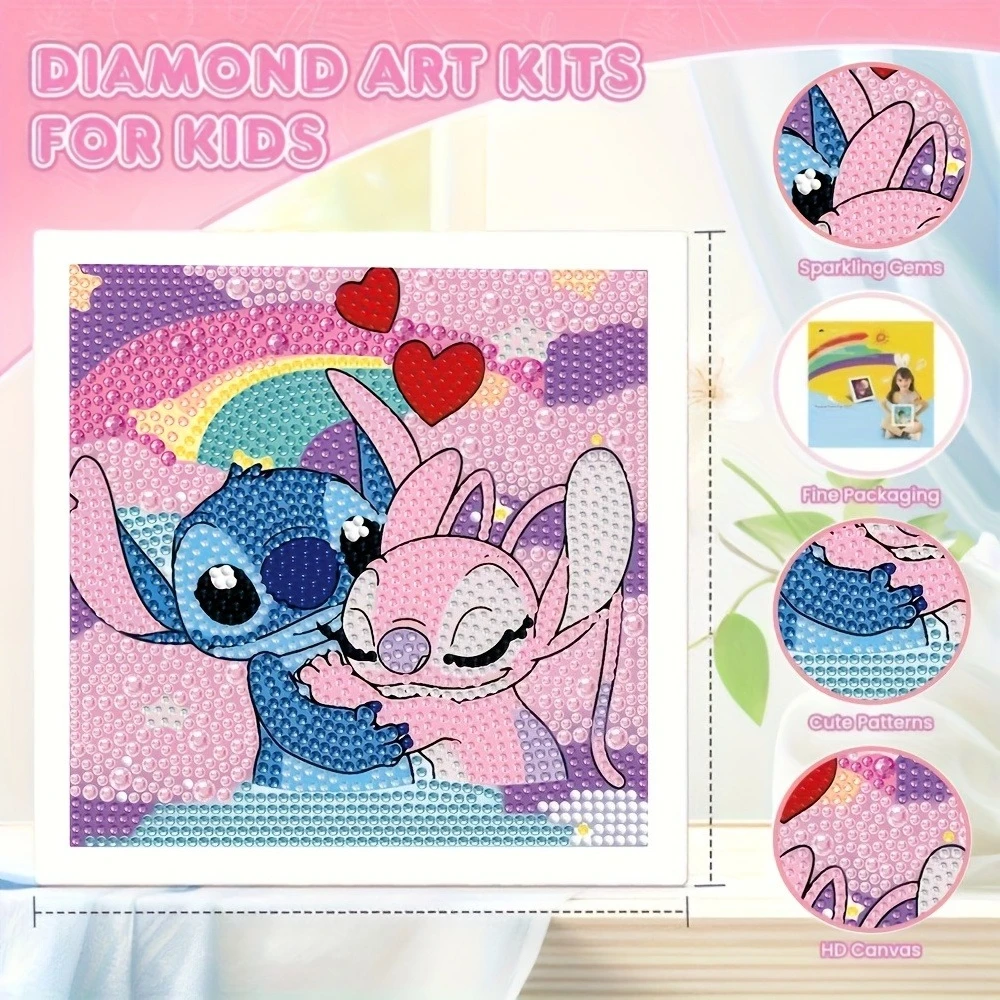 1 шт. Disney Stitch 3D набор алмазной живописи DIY ремесло с набором инструментов гостиная спальня декоративное искусство мультфильм креативное украшение
