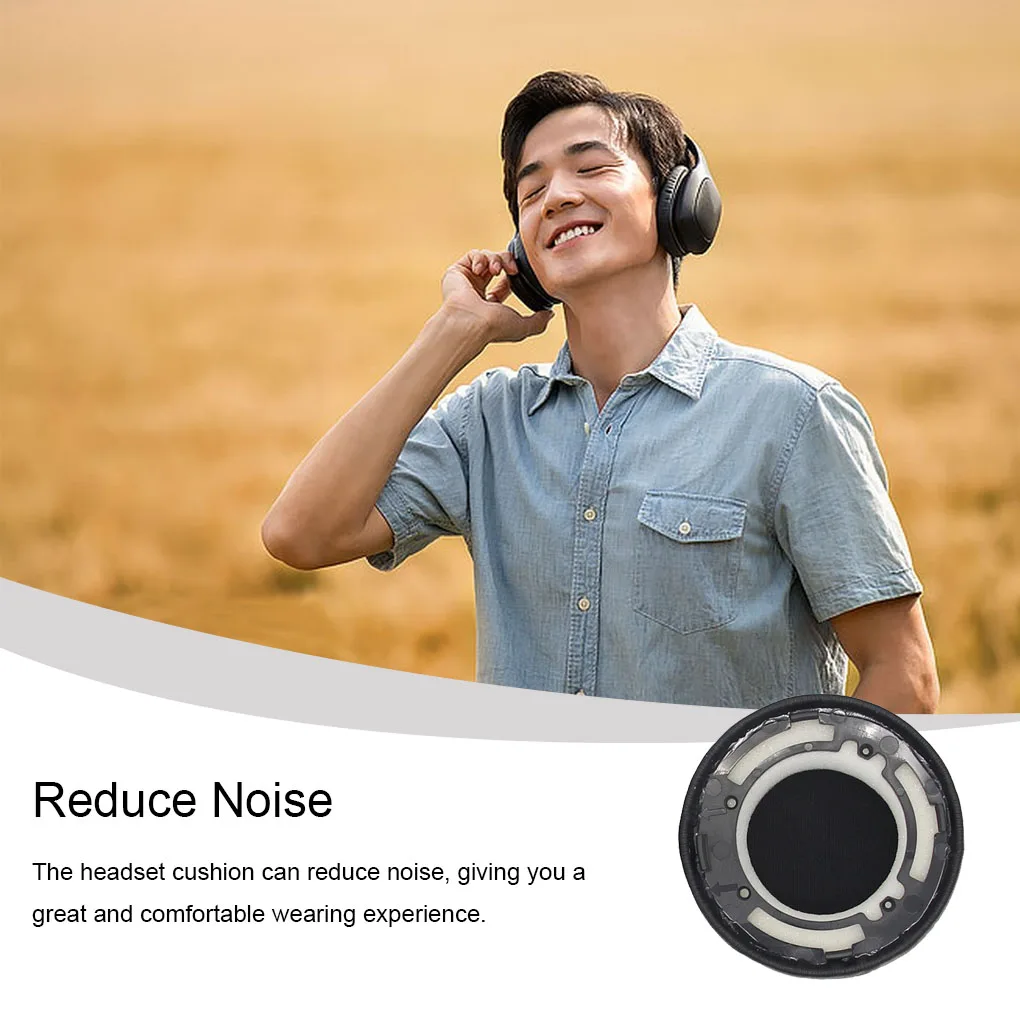 แผ่นรองหูหูฟังแบบมืออาชีพแผ่นรองหูฟองน้ำลดเสียงรบกวนสำหรับหูฟัง Y500 AKG