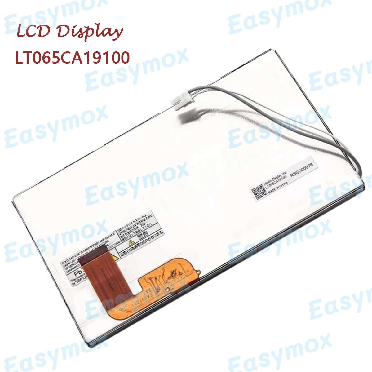 

6.5 Inch LT065CA19100 LCD Display Screen Car Panel For GPS Navigation Repair Parts Replacement