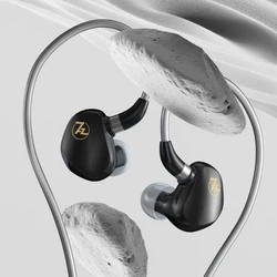 7HZ G1 In-Ear Hifi Wired Earphones 10mm Dynamic Driver IEMs Monitor Headphones with 0.78mm 2Pin Replaceable Cable