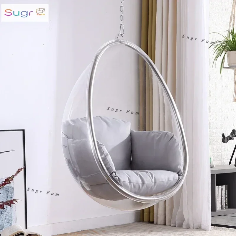 

Chaise suspendue à bulles pour balcon, loisirs d'intérieur et d'extérieur, balançoire nordique, panier suspendu