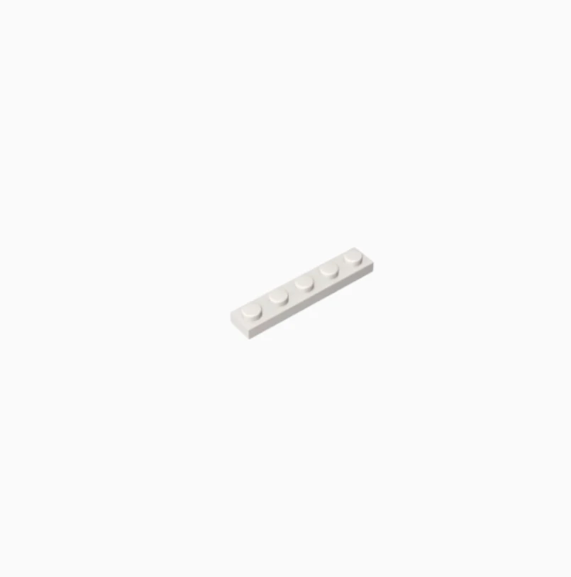 10pcs Building block parts 78329 are compatible with small particle 1x5 base board assembly toys and spare parts - view 2