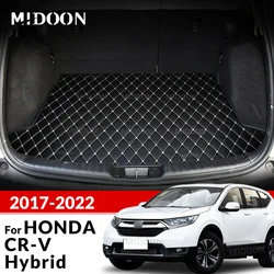 Car Trunk Mat For HONDA CR-V Hybrid 5-seat 2017 2018 2019 2020 2021 2022 Custom Car Accessories Auto Interior Decoration