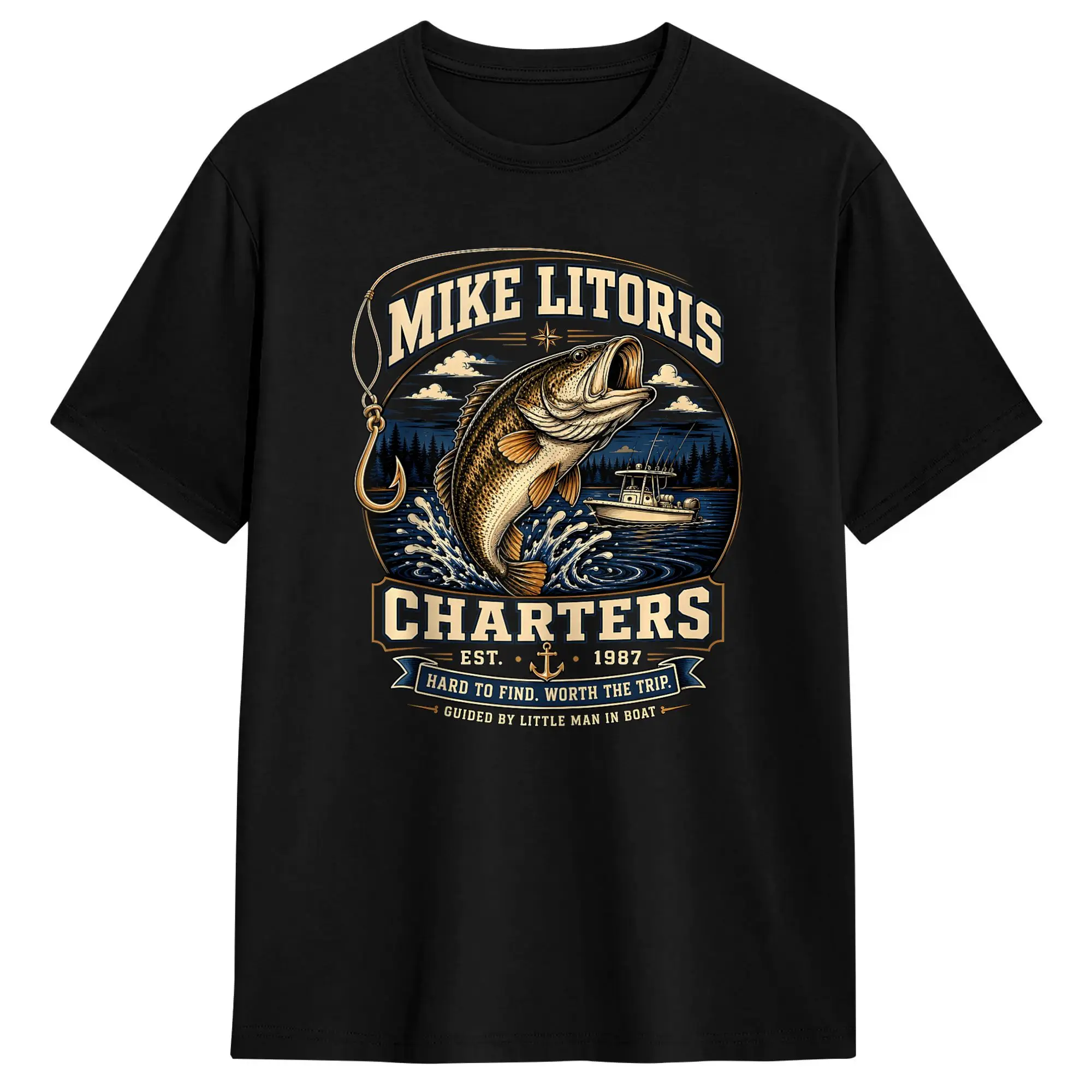 Mike Litoris Funny Adult Humor Innuendo Joke T-Shirt Couple  Classic T Shirts Summer Crew Neck Harajuku Tee Shirt Hot Sale Tops