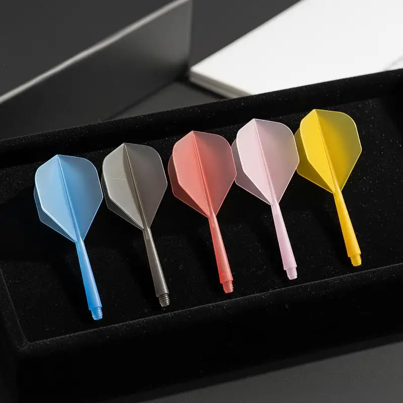 3 Stück 2BA Professionelle Dartpfeile 75% Transparent Leichtgewicht Anti-Drop L-Form Flügel für Bar-Wettkämpfe und Tägliche Übungen – Detail 17
