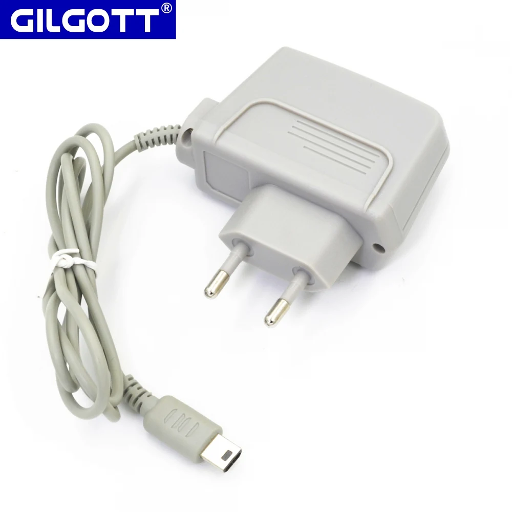 EU Plug Home Wall Travel Charger 100V-240V AC Power Adapter for Nintendo DS Lite DSL Console