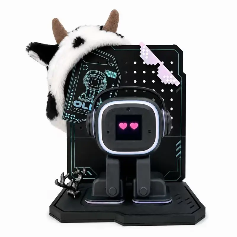 B04C-Intelligent Emotion Perception AI Companion Robot Full Kit With Camera Voice Chat Touch Interaction Music Stories News