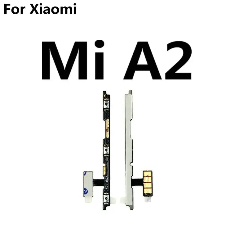 1PCS New 100% High Quality Power On/Off + Volume Up/Down button Flex Cable For Xiaomi A3 A2 A1 Lite Mi6 Mi 6