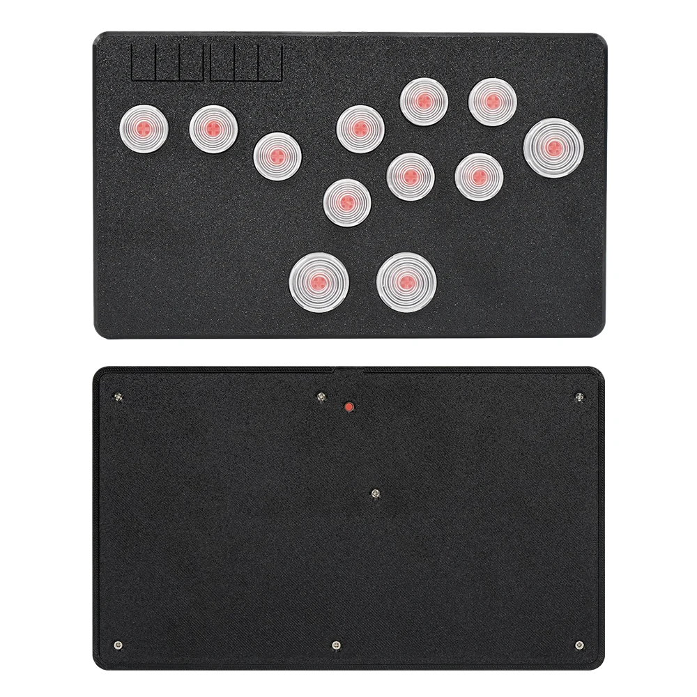 Flatbox SE Arcade Fight Stick Mini Hitbox Buttons Style Hot SWAP Kailh BOX Switch Arcade Stick Controller Pico GP2040-CE For PC/