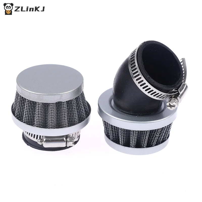 ▶1Pcs Motorcycle Air Filters 35mm Dirt Pit Bike Straight Curved Right Mini Air Filter