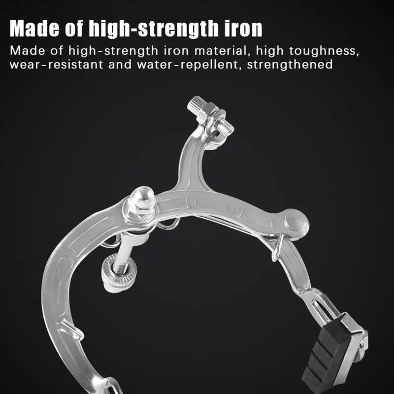 1PC Durable Lightweight C-Shape Road Caliper Brake Precise Front Brake