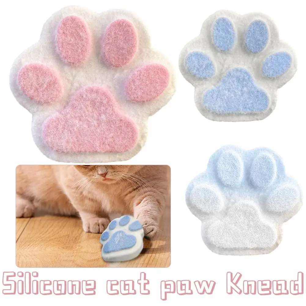 

Extra Large Flocking Coconut Super Soft Silicone Cat Pinch Elasticity Watery Toy Mud Feels Gift Birthday Silicone Paw Soft V6S2