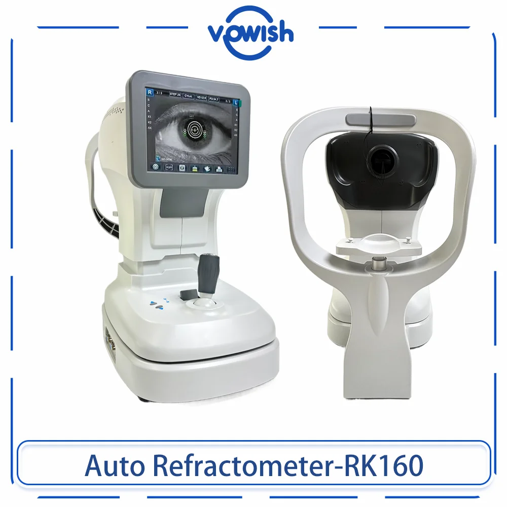 

Автоматический рефрактор с кератометром RK160/RM160, оптическое оборудование, высококачественный авторефрактор, автоматическое отслеживание глаз