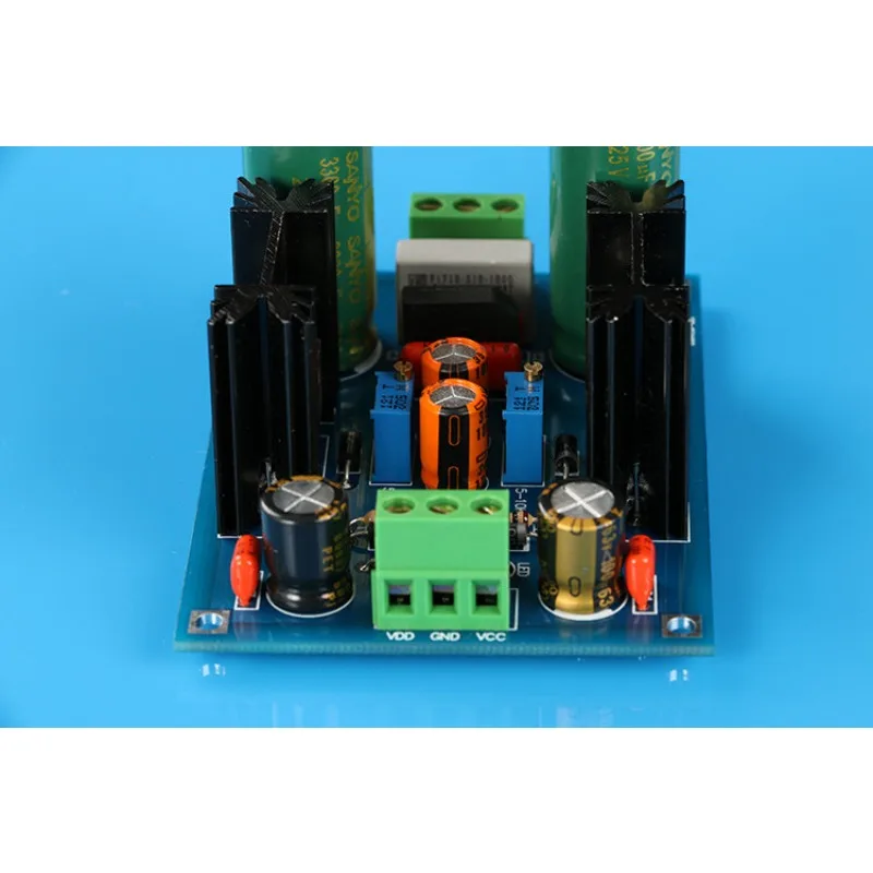 Lm317 lm337 adjustable filtered regulated power supply board - continuously adjustable voltage output - ideal for preamp stages