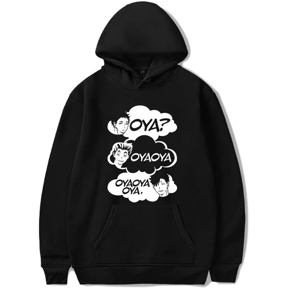 Haikyuu hoodie printed design comfortable winter designer funny teen sweatshirts tracksuits patterned harajuku Japanese