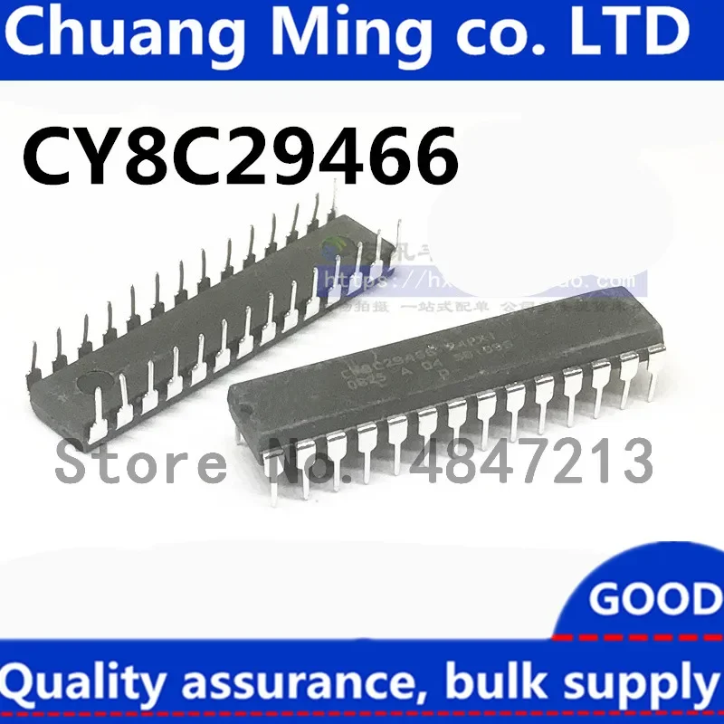 Free Shipping 5pcs/lots CY8C29466 CY8C29466-24PXI DIP-28 IC In stock!