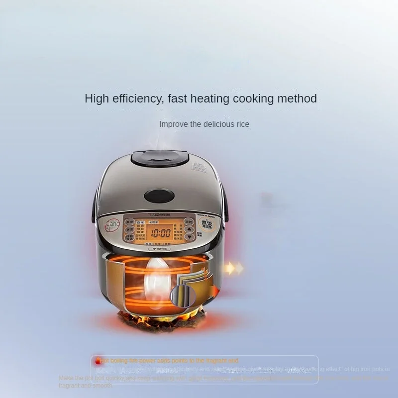 Large Capacity 3L 5L IH Induction Heating Rice Cooker NP-HDH18C (3-10 People) for Home Kitchen