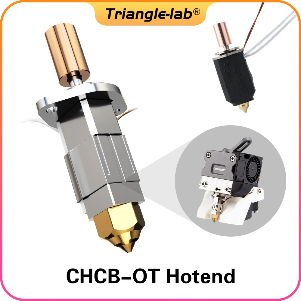 C Trianglelab CHCB-OT aktualizowany zestaw Hotend K1 HOTEND do drukarki 3D Sprite Creality K1 Creality K1 Max CR-M4 drukarka