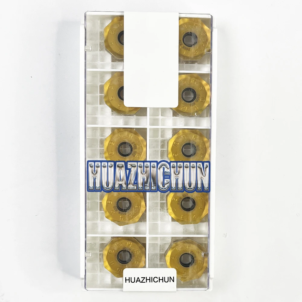 HUAZHICHUN كربيد إدراج ONMU090520ANTN-M12 ، F40M #4