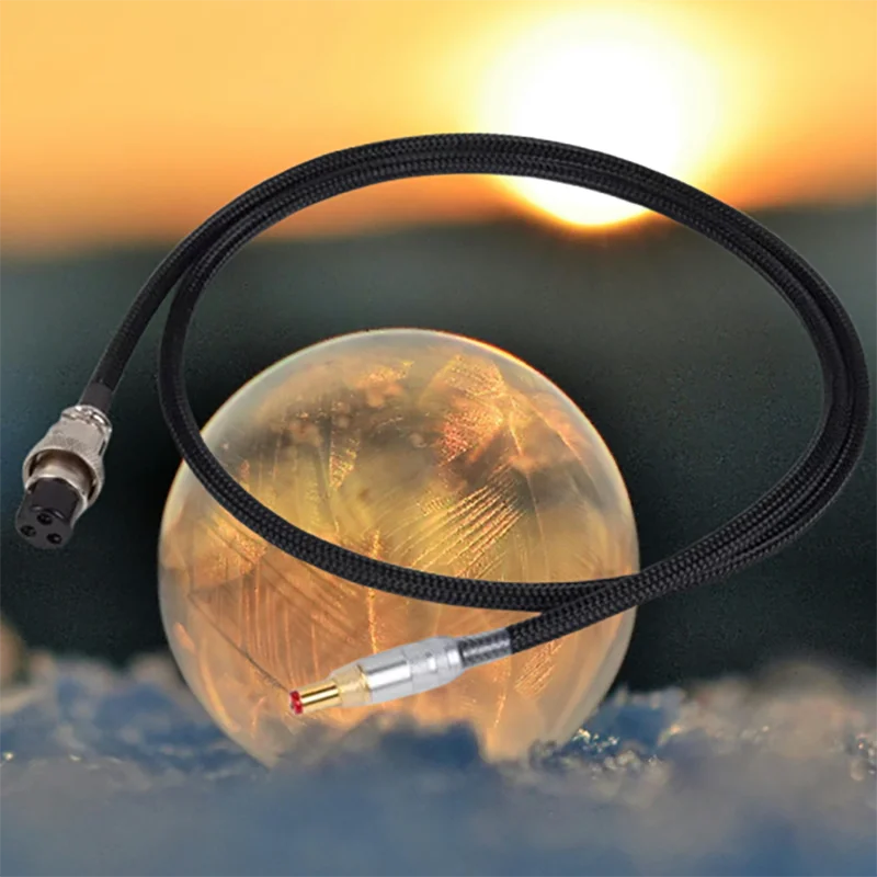 

HiFi DC Power Cord OCC Copper DC2.5x2.1-2.5mm for DAC/Amplifier Handmade Upgrade