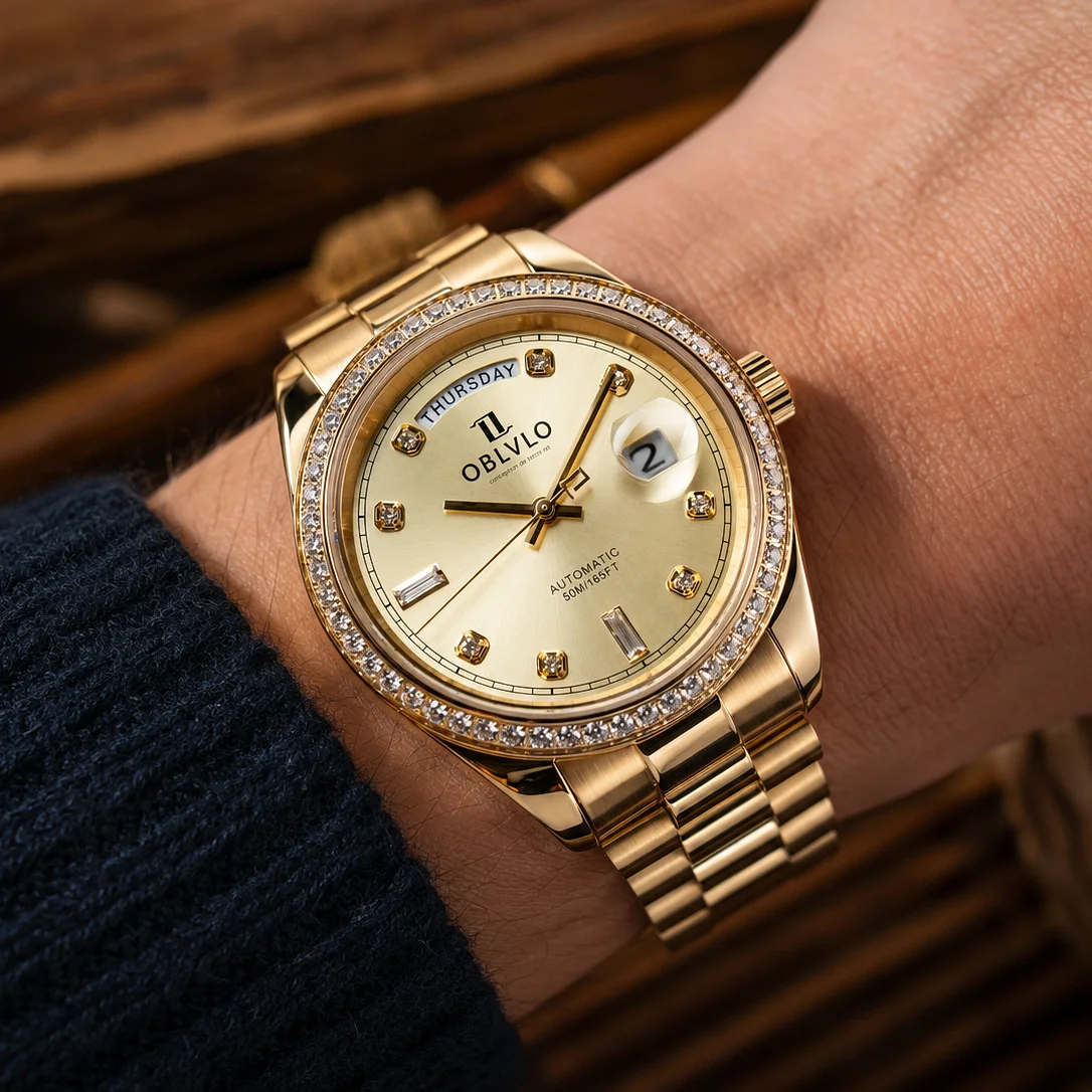 Relógio Automático Masculino O - Luxury Watch Protection Film avaliação e preço