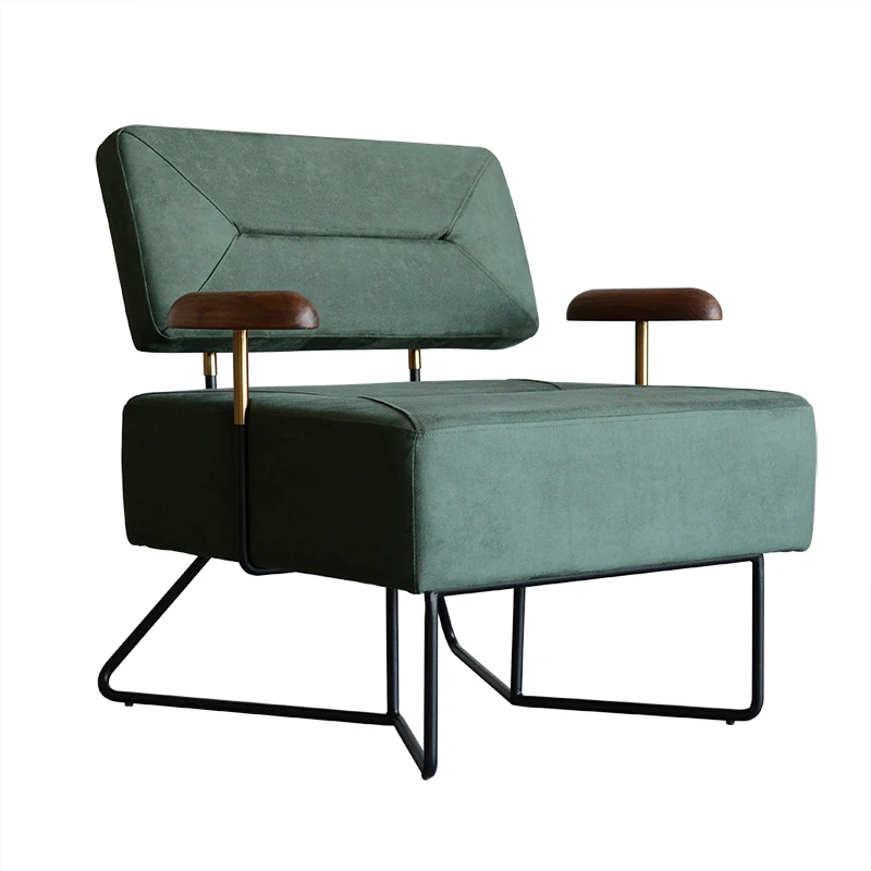 

#Luxury Fabric Velvet Arm Leisure Lounge Chair Modern Furniture Fabric Leather Armchair Living Room Chair