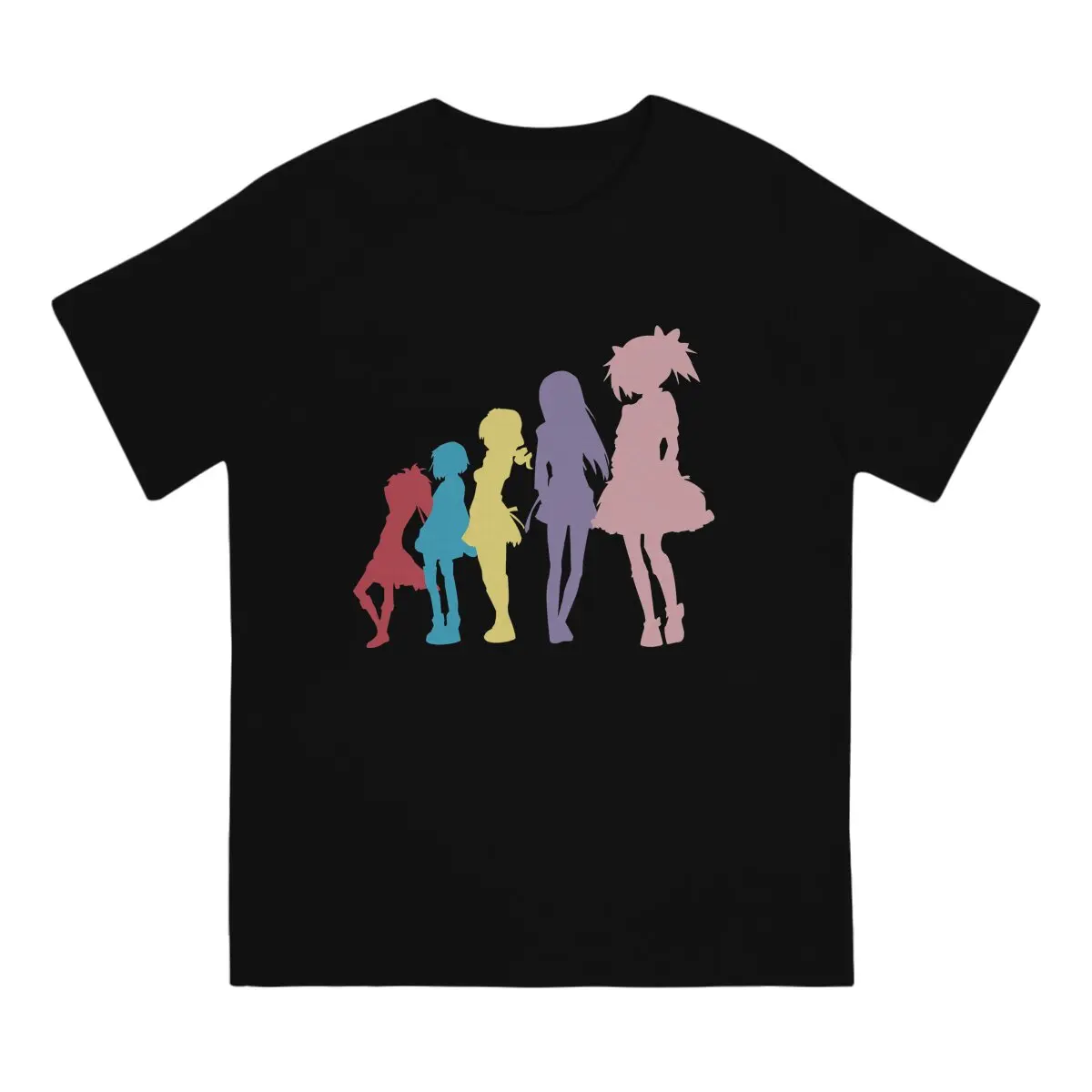 Puella Magi Madoka Magica Anime Men's TShirt Madoka Fashion T Shirt Original Streetwear New Trend