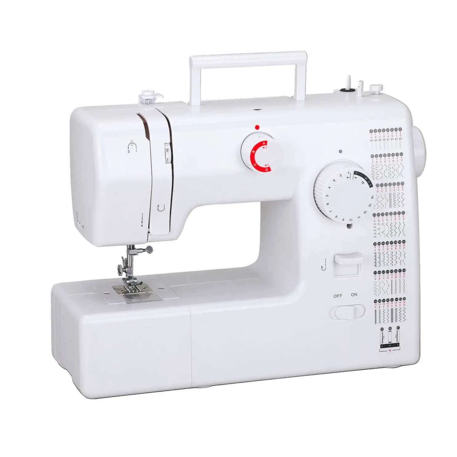 High-quality multifunctional sewing machine Home sewing machine locks the edges and buckles of clothing