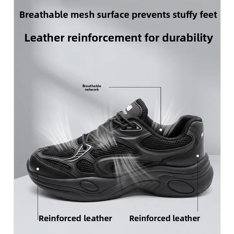 New Model Men's Chef Shoes with Anti-slip Properties. Oil-proof. Anti-slip. Easy To Clean. Special Shoes for The Kitchen.